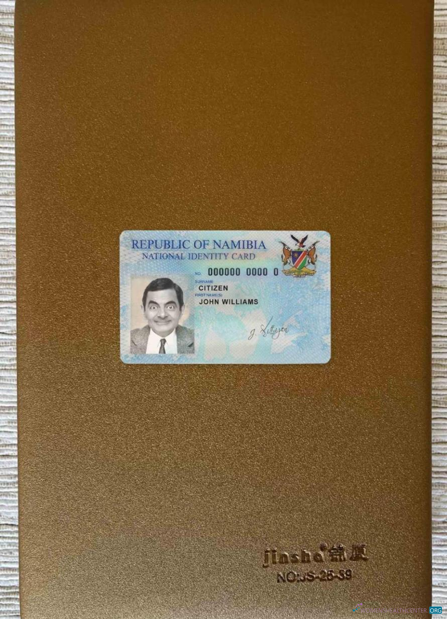 Download Namibia ID photolook FRONT Photoshop template